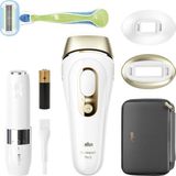 Braun Silk Expert Pro 5 PL5146 Ipl Lazer Epilasyon Cihazı Yıkanabilir Başlık ve Çanta ile Beyaz - Altın