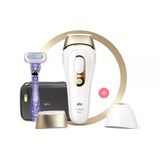 Braun Silk Expert Pro 5 PL5147 400.000 Atımlı 2 Başlıklı Yeni Nesil IPL + Tasarım Çanta Beyaz