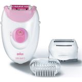 Braun Silk-Épil 3 3270 Epilatör Beyaz Renkli Yıkanabilir Başlık ile Kablosuz Kullanım Özelliği