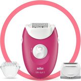 Braun Silk-Épil 3 3276 Smartlight Kablolu Epilatör 2'si 1 Arada Yıkanabilir Başlık Altın Renk