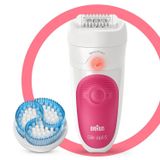 Braun Silk-épil 5 5511 SensoSmart Beyaz 2'si 1 Arada Epilatör