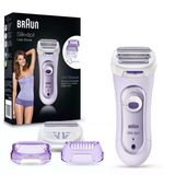 Braun Silk-Épil Ls 5560 Lady Shaver Kadınlar İçin 3 Aparatlı Kablosuz Elektrikli Tıraş Makinesi