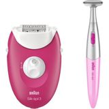 Braun Silkepil 3 Epilatör ve Bikini Trimmer İkili Set