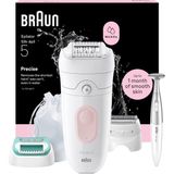 Braun Silk·épil 5 Kadınlar Için Epilatör,uzun Ömürlü Pürüzsüz Cilt, Bayan Tıraş Makinesi, Su Geçirmez - Dahil. Tıraş Aparatı, Düzeltici Aparatı, Başlangıç aparatı ve Bikini Düzeltici - 5-251, Pembe