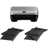 Braun Snackmaker 5 SM5005 Silver Tost Makinesi 800 W Güç, Alüminyum Plaka ve Çıkarılabilir Özellikler - Inox