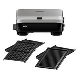 Braun SnackMaker 5 Sm5006 Gümüş Izgara ve Tost Makinesi