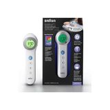Braun Temasız Termometre Hızlı 2 Saniye Okuma, Yaş Hassasiyeti, Arka Işık, Sessiz Mod - Bnt400