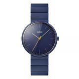 Braun Unisex Tam Seramik 3 İbreli Analog Kuvars Saat, Koyu Mavi Kadran Ve Koyu Mavi Seramik Bileklik Ve 38 Mm Kasa, Model Bn0171nvnvg.
