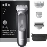 Braun Vücut Tıraş Makinesi Series 7, +6 Aksesuar, Kompakt, Smartlight, - Hediyeli