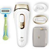 Braun Yeni Nesil Tüy Temizlik Cihazı Lazer Epilasyon (Temas Sensörlü) Silk-Expert Pro 5 IPL - Beyaz