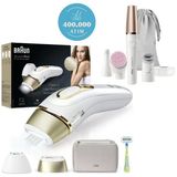Braun Yüz,Vucüt Ve Hassas Bölge Expert Pro 5, Evde Braun Tüy Alma 2 Başlık Kadın & Erkek Lazer Epilasyon Cihazı Ve Bakım Seti, Çanta, Venus Tıraş Makinesi-H
