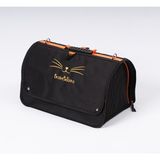 Brave Paws Flybag Fileli Kedi Taşıma Çantası 43 x 26 x 27 cm-Siyah