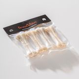 Brave Paws Press Kemik Beyaz Köpek Kemiği 7cm 25GR.4'LÜ Paket 100 Gram,köpek Ödül Kemiği %100 Dana