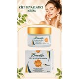 Bravelife Aydınlatıcı Eşitleyici Nemlendirici A-B5-E Vitamin Arbutin Panthenol Vegan Cilt Beyazlatıcı Krem 50 ML