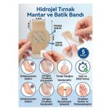 Braventa Collection Tırnak Mantarı Bandı, Hidrojel Tırnak Bakımı 5 Adet