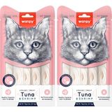 Braventa Collection Wanpy Ton Balığı&karides 5X14 gr Likit Kedi Ödülü 2li Paket - Standart