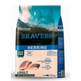 Bravery 12 kg Tahılsız Ringa Balıklı Büyük Orta Irk Yetişkin Köpek Maması