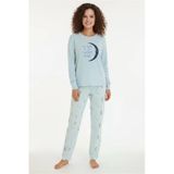 Bravie Luxury Thermal Hilal Desenli Kadın Polar Kışlık Pijama Takımı – 42064