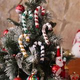 Bravo Asılabilir Yılbaşı Yeniyıl Ağacı Süsü Baston Şeker Candy Cane 14cm Christmas New Year Candy Stick Ornaments