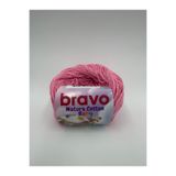 Bravo Natura Cotton Baby Pembe 405 %100 Pamuk Koton Bebek ve Amigurumi Punch Panç El Örgü İpi 50 Gr 130 Mt