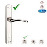 Bravo Preminyum Kapı Kolu (Rozetli, Aynalı, Gemi) Modelleri Oda, WC-Banyo, Yale Çeşitleri%100 Müşteri Memnuniyeti (Aynalı Yale)