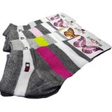 Bravo Unisex 4'lü Patik Çorap - 36 - 40 - Çok Renkli