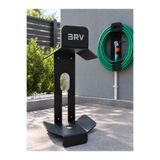 Bravon Outdoor Hortum Askısı ,Metal Hortum Askısı 2 mm Bahçe Hortum Toplama