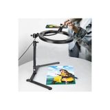 Brawi Masa Üstü Işık Ring Light 10 Inç Led Mini Masa Tripodlu Video Stüdyo Makyaj Işığı