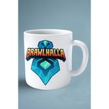 Brawlhalla Oyun Baskılı Kupa Bardak Çift Taraflı Baskı Kişiye Özel Beyaz Model 1