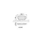 Braxis Aa0246 Ön Fren Balatası Linea 1.3 Stilo Bravo Siena Palio Albea 1.2 1.4 1.6 1.9D Multijet 10 01> Doblo 0 1636412880