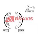 Braxis Ac0023 Arka Fren Balatası Pabuç Partner Berlingo (97 08) Megane Scenic 98> 6025370305