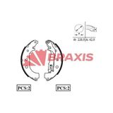 Braxis Ac0070 Arka Fren Balatası Pabuç Doblo Iı Iıı Idea Albea 1.3 1.4 1.6 1.8 77363513