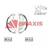 Braxis Ac0092 Arka Fren Balatası Pabuç Doblo Albea 1.2 1.3 1.4 1.6 1.8 12526Rn