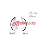 Braxis Arka Fren Balatası Pabuc Kampana Genıs Tıp Hyundaı Hyundaı Accent 1.3 1.5. 1.6 2000-2005 Excel 1990-