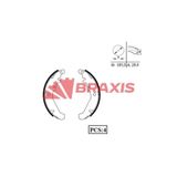 Braxis Arka Fren Balatası Pabuc Palıo Sıena Albea 1,2 / 1,3 / 1,4 / 1,6 16V