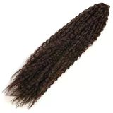 Brazilian Afro Dalgası Saç - Kahverengi Brazilian-4