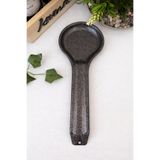 BRE HOME Paslanmaz Metal Granit Tezgah Üstü Kirli Kaşıklık, Kaşık Altlığı