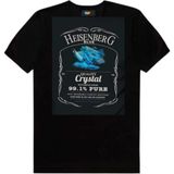 Breaking Bad Blue Crystal Siyah Erkek Tişört T-Shirtü - M
