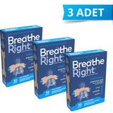 Breathe Right 10'lu Normal Boy Burun Bandı - 3 Adet Konforlu Kullanım Özelliği ile Medikal Kalite