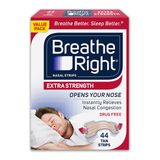 Breathe Right Ekstra Güçlü Taba Burun Şeritleri, Soğuk algınlığı ve Alerjiler nedeniyle Burun Tıkanıklığı Giderme, Burun Tıkanıklığından kaynaklanan Burun Horlamasını Azaltır, İlaç İçermez, 44 adet