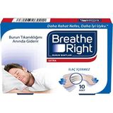 Breathe Right Extra 10 Adet Burun Bantları Konforlu Kullanım ile Burun Tıkanıklığını Giderir