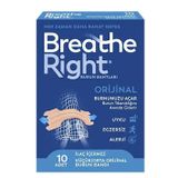 Breathe Right Orijinal Küçük - Orta Boy 10'Lu Burun Bandı