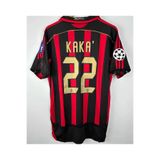 BREATHLESS A.c Milan 2006/07 Kaka Leite Özel Nostalji Forması (RED)