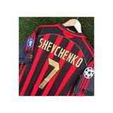 BREATHLESS A.c Milan 2006/07 Shevchenko Özel Nostalji Forması (RED)