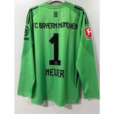 Breathless Bayer.n M'ü.n.i.h 2025/26 Sezonu Manuel Neuer Uzunkol Forması - 2XL - Yeşil