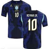 Breathless Brezilya 2026 Dünya Kupası Neymar Jr Deplasman Forması - Lacivert