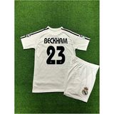Breathless Real Madridd 2004/05 Sezonu Davidd B.e.c.k.h.a.m Nostalji Çocuk Forması (White) - 13 - 14 Yaş - Beyaz