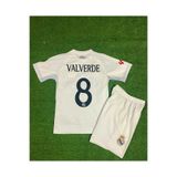 BREATHLESS Real Madridd 2025-26 Yeni Sezon Federico Valverde İç Saha Çocuk Forması