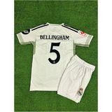 Breathless Real Madridd 2025-26 Yeni Sezon Jude Bellingham Iç Saha Çocuk Forması - 10 - 11 Yaş - Beyaz