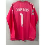 Breathless Real Madridd 2025/26 Sezonu Pembe Uzunkol Thibaut Courtois Kaleci Forması - 2XL